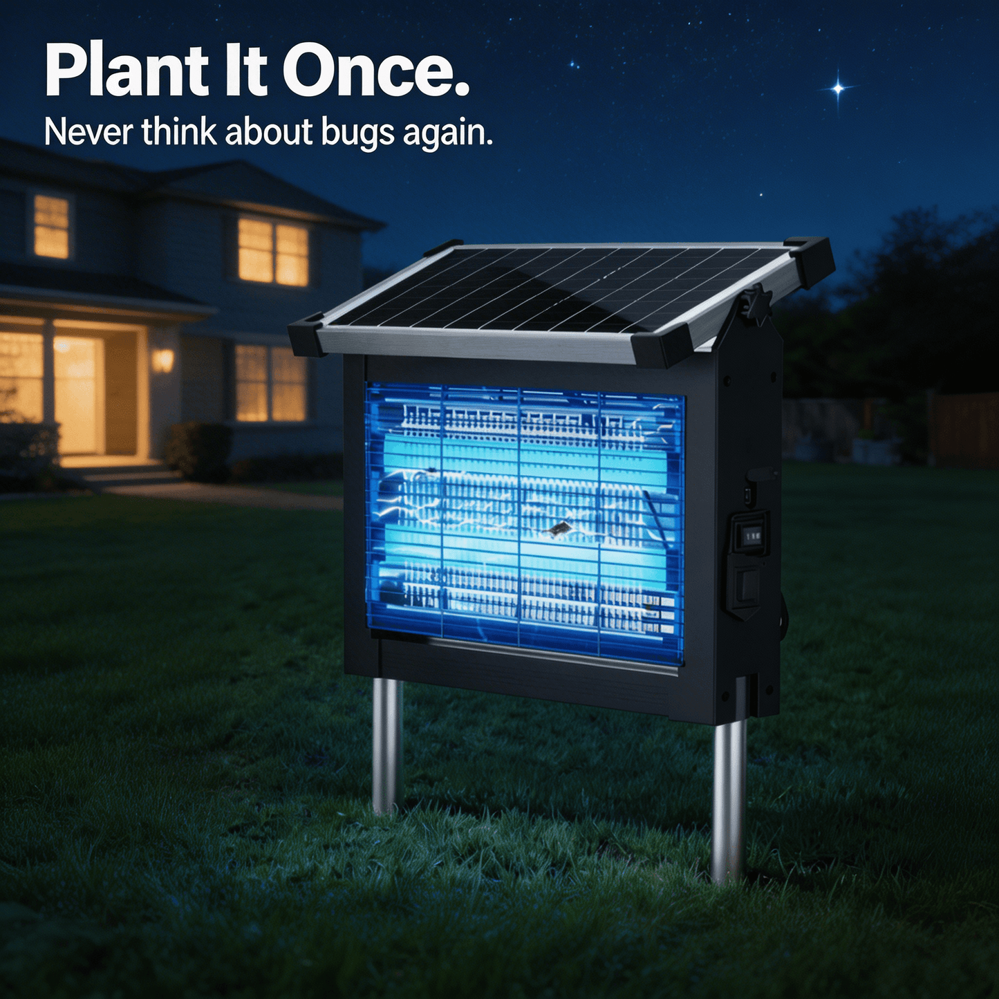 ZapGuard Solar Bug Zapper