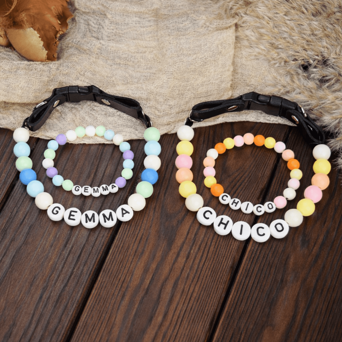 PawPals Friendship Dog Collar Set