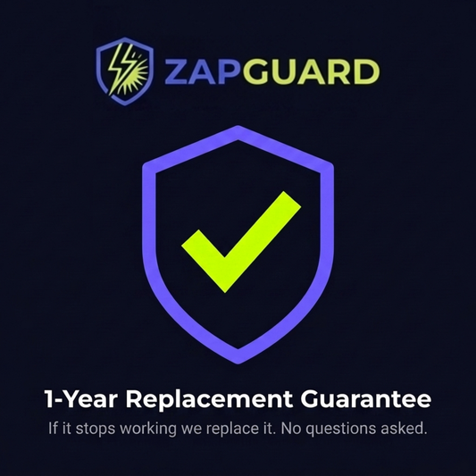 ZapGuard 1-Year Replacement Guarantee