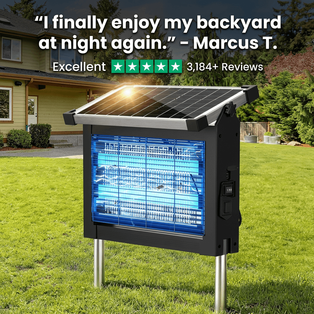 ZapGuard Solar Bug Zapper