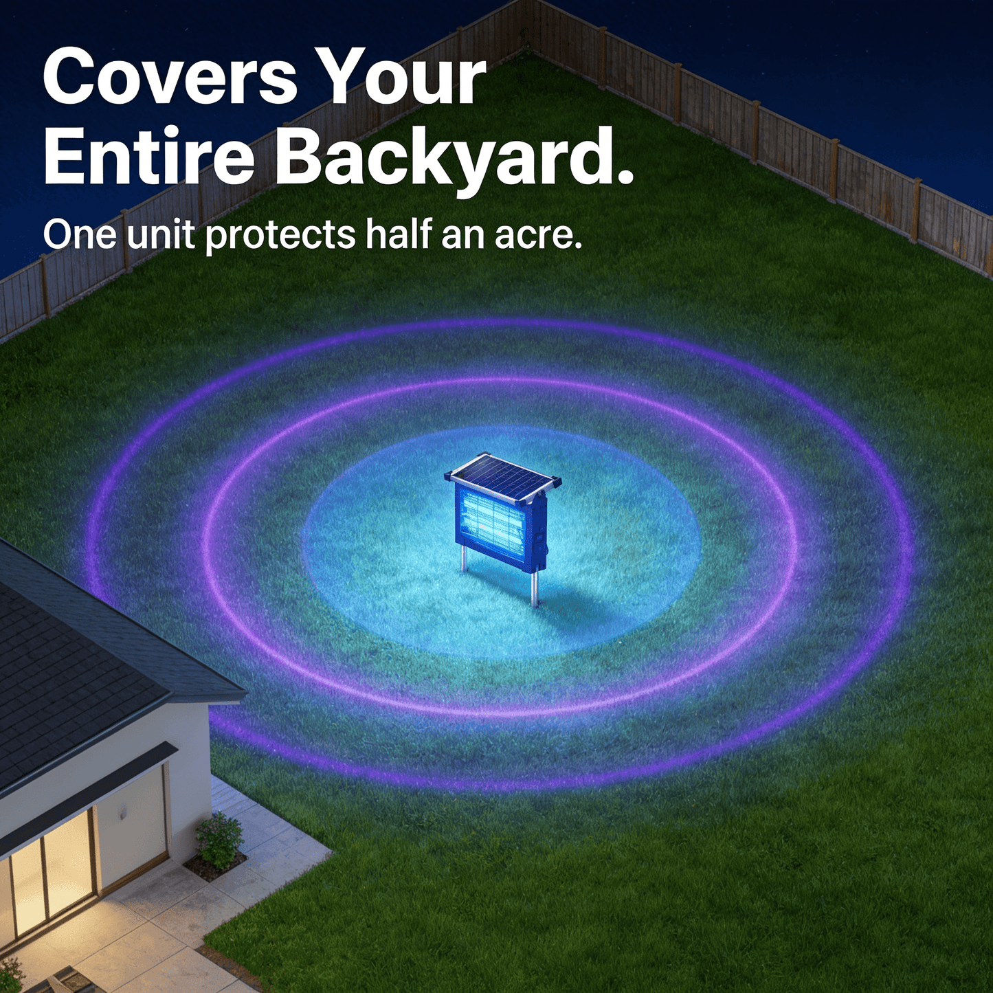 ZapGuard Solar Bug Zapper